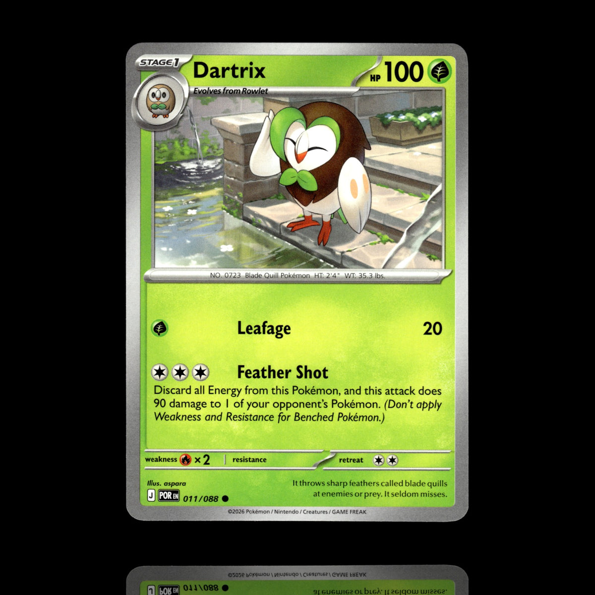 ▸ Dartrix | ME03: Perfect Order | Common | 011/088 | NM