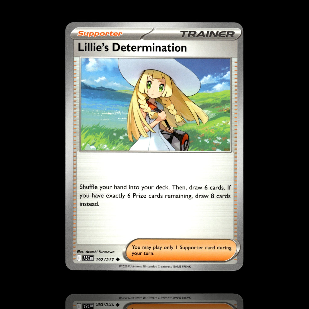 ▸ Lillie's Determination | ME: Ascended Heroes | Uncommon | 192/217 | NM