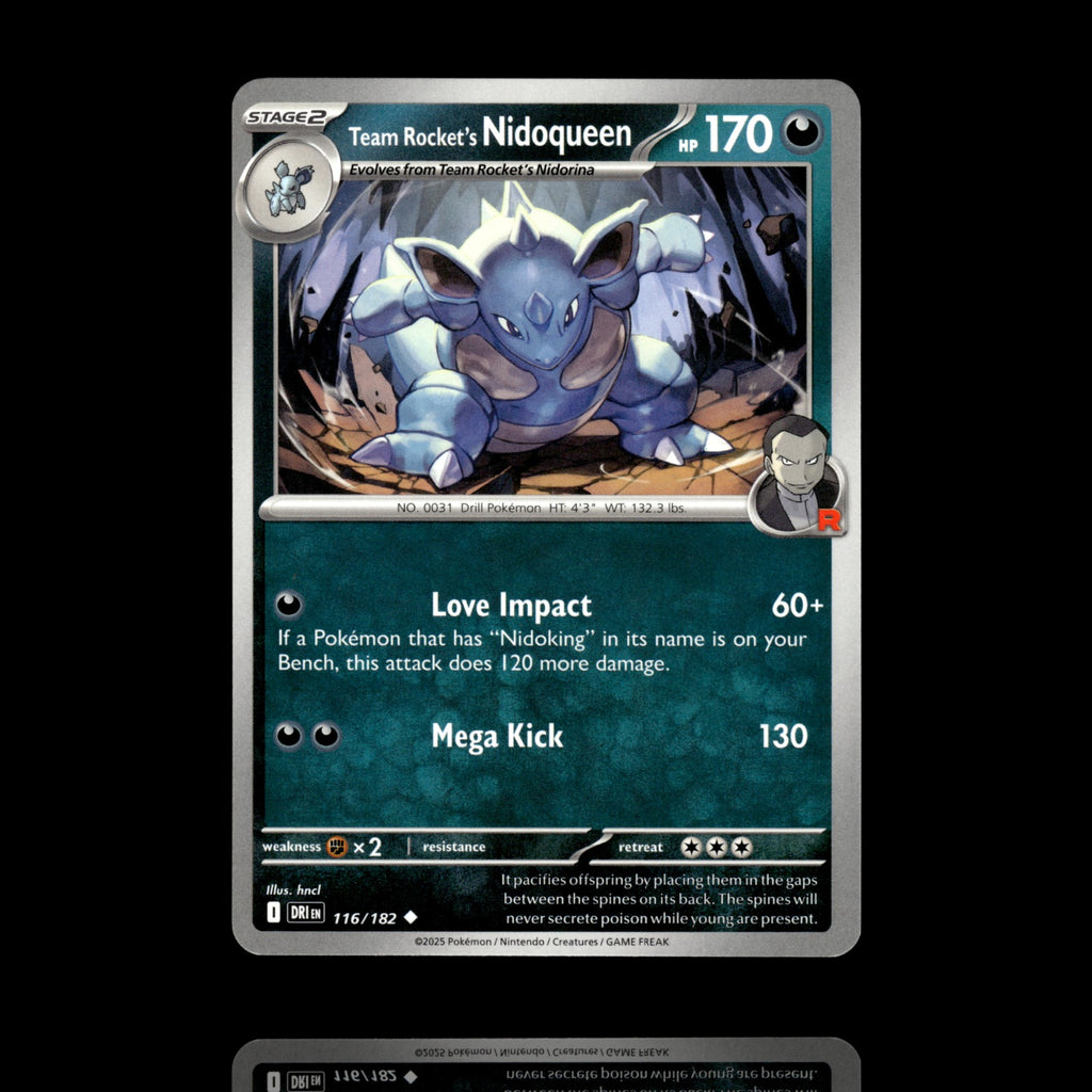 ▸ Team Rocket's Nidoqueen | SV10: Destined Rivals | Uncommon | 116/182 | NM