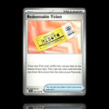 ▸ Redeemable Ticket | SV09: Journey Together | Uncommon | 156/159 | NM