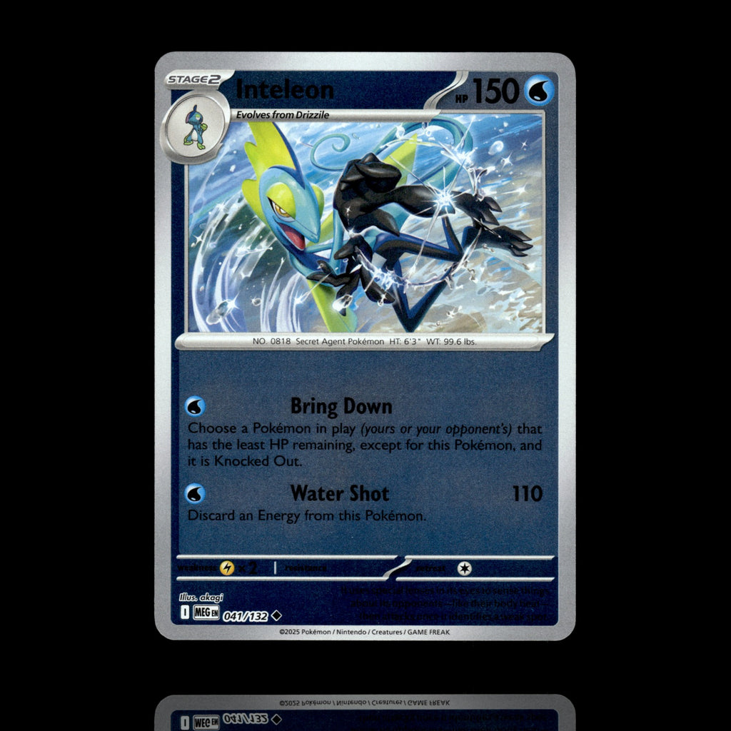 ▸ Inteleon | ME01: Mega Evolution | Reverse Holo | 041/132 | NM