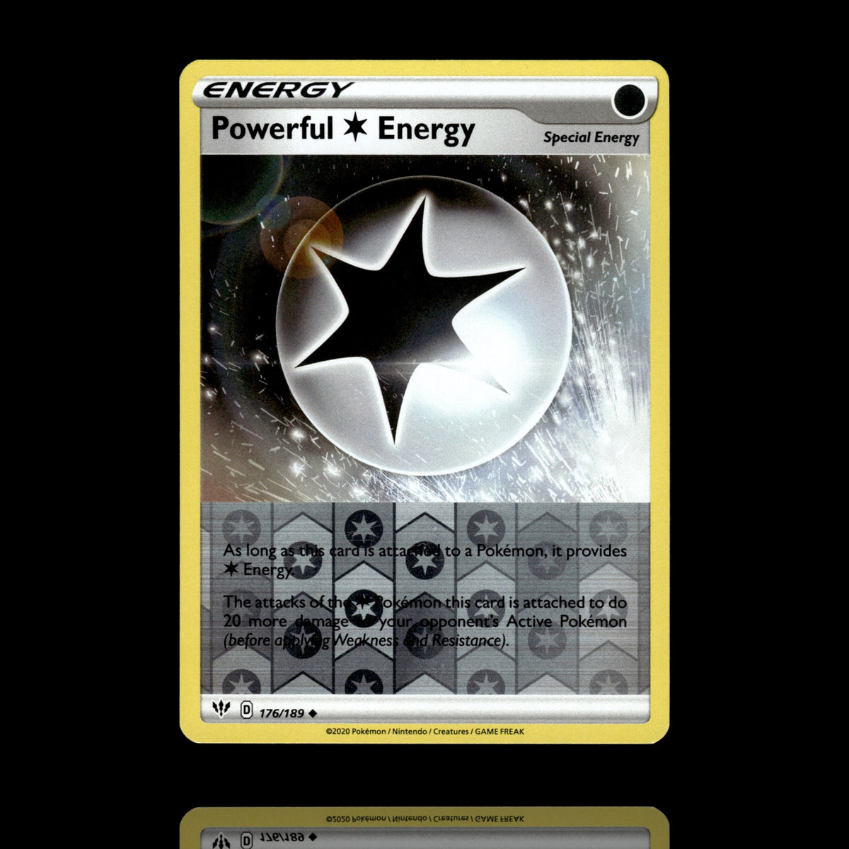 ▸ Powerful C Energy | SWSH03 Darkness Ablaze | Reverse Holo | 176/189 | NM