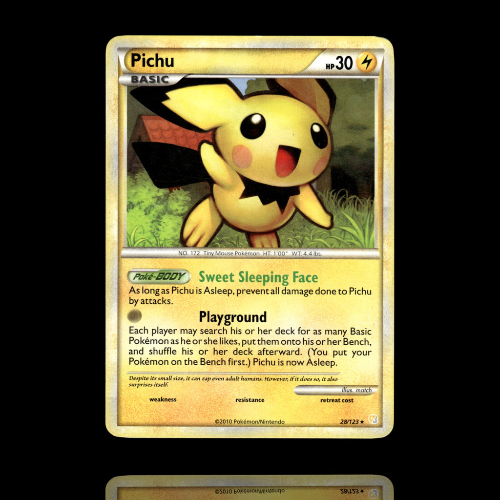 ▸ Pichu | HeartGold SoulSilver | Rare | 28/123 | MP