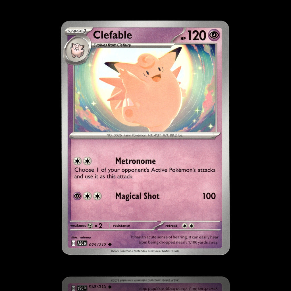 ▸ Clefable | ME: Ascended Heroes | Uncommon | 075/217 | NM