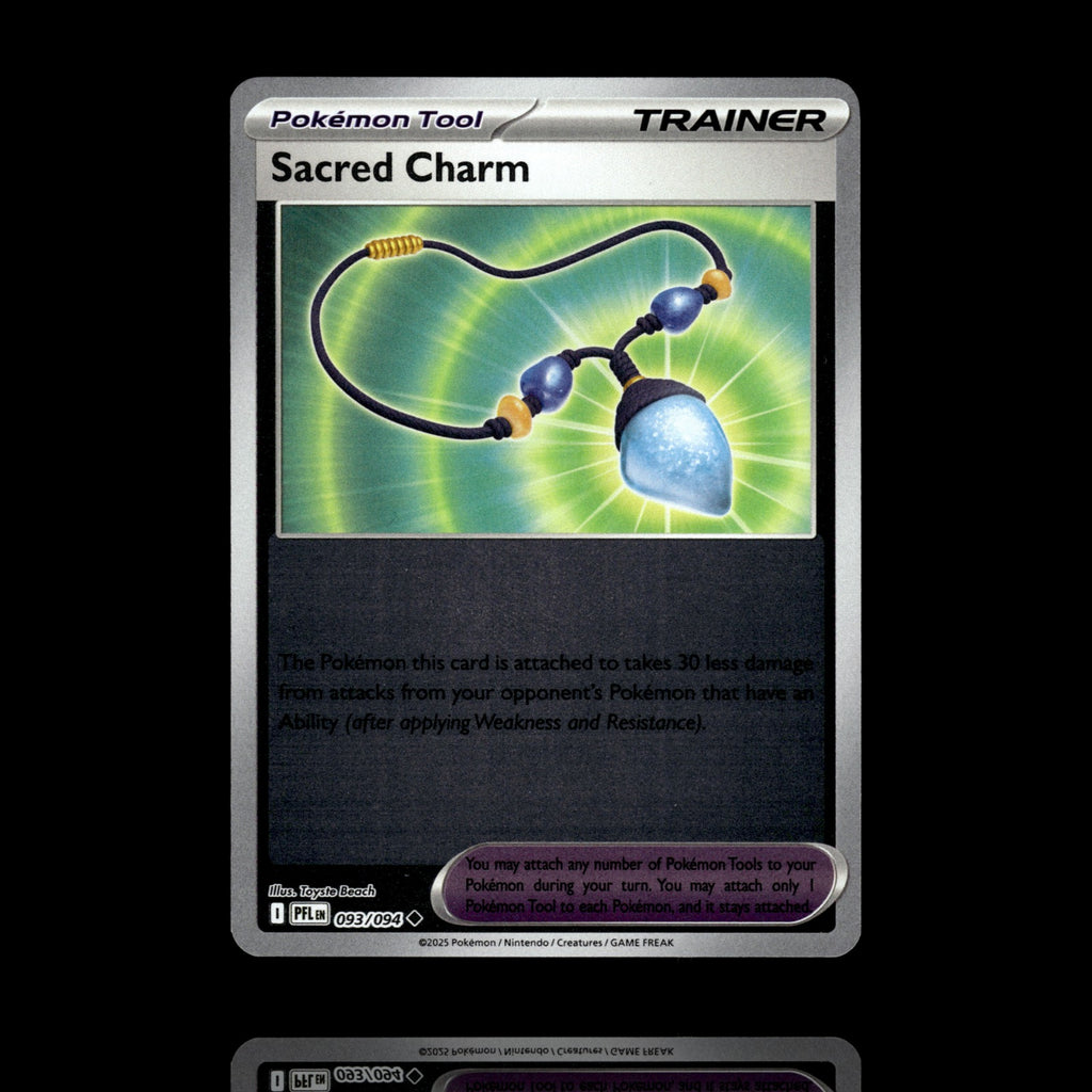 ▸ Sacred Charm | ME02 Phantasmal Flames | Reverse Holo | 093/094 | NM