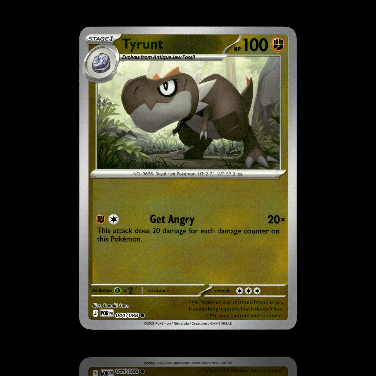 ▸ Tyrunt | ME03: Perfect Order | Reverse Holo | 044/088 | NM