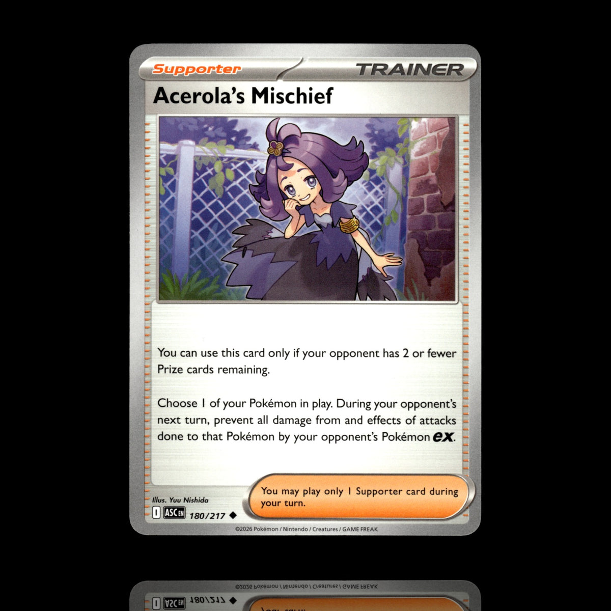 ▸ Acerola's Mischief | ME: Ascended Heroes | Uncommon | 180/217 | NM