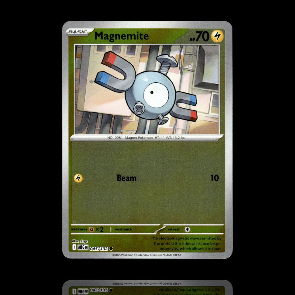 ▸ Magnemite | ME01: Mega Evolution | Reverse Holo | 045/132 | NM