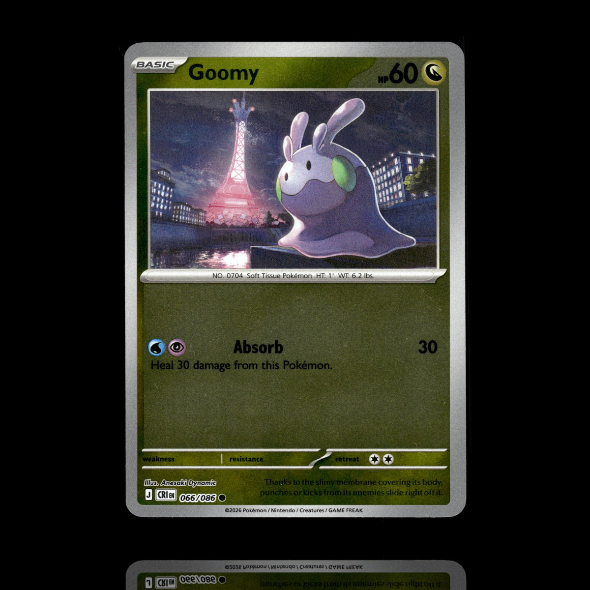 ▸ Goomy | ME04: Chaos Rising | Reverse Holo | 066/086 | NM