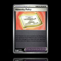 ▸ Adversity Policy | ME04: Chaos Rising | Reverse Holo | 074/086 | NM