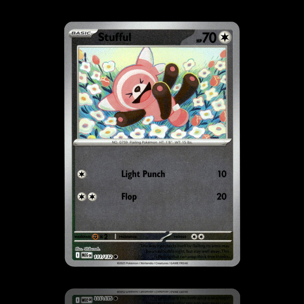 ▸ Stufful | ME01: Mega Evolution | Reverse Holo | 111/132 | NM