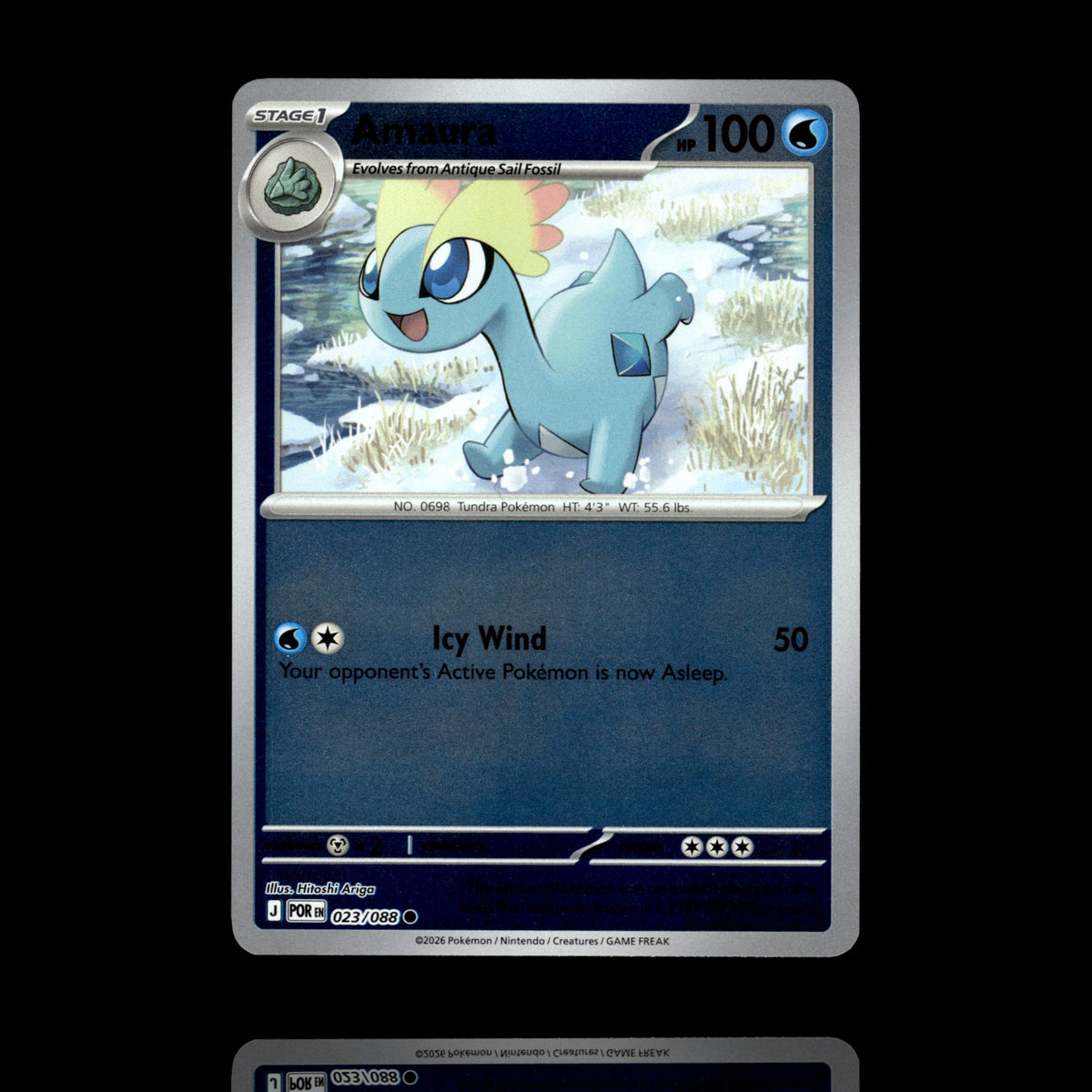 ▸ Amaura | ME03: Perfect Order | Reverse Holo | 023/088 | NM