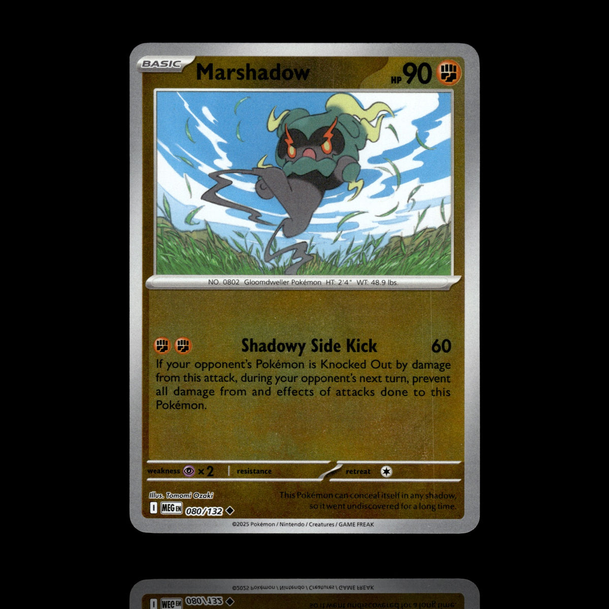 ▸ Marshadow | ME01: Mega Evolution | Reverse Holo | 080/132 | NM