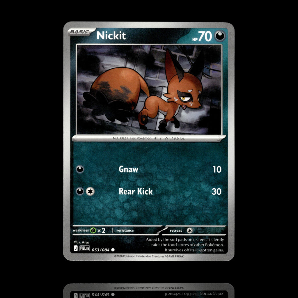 ▸ Nickit | ME05: Pitch Black | Common | 053/084 | NM