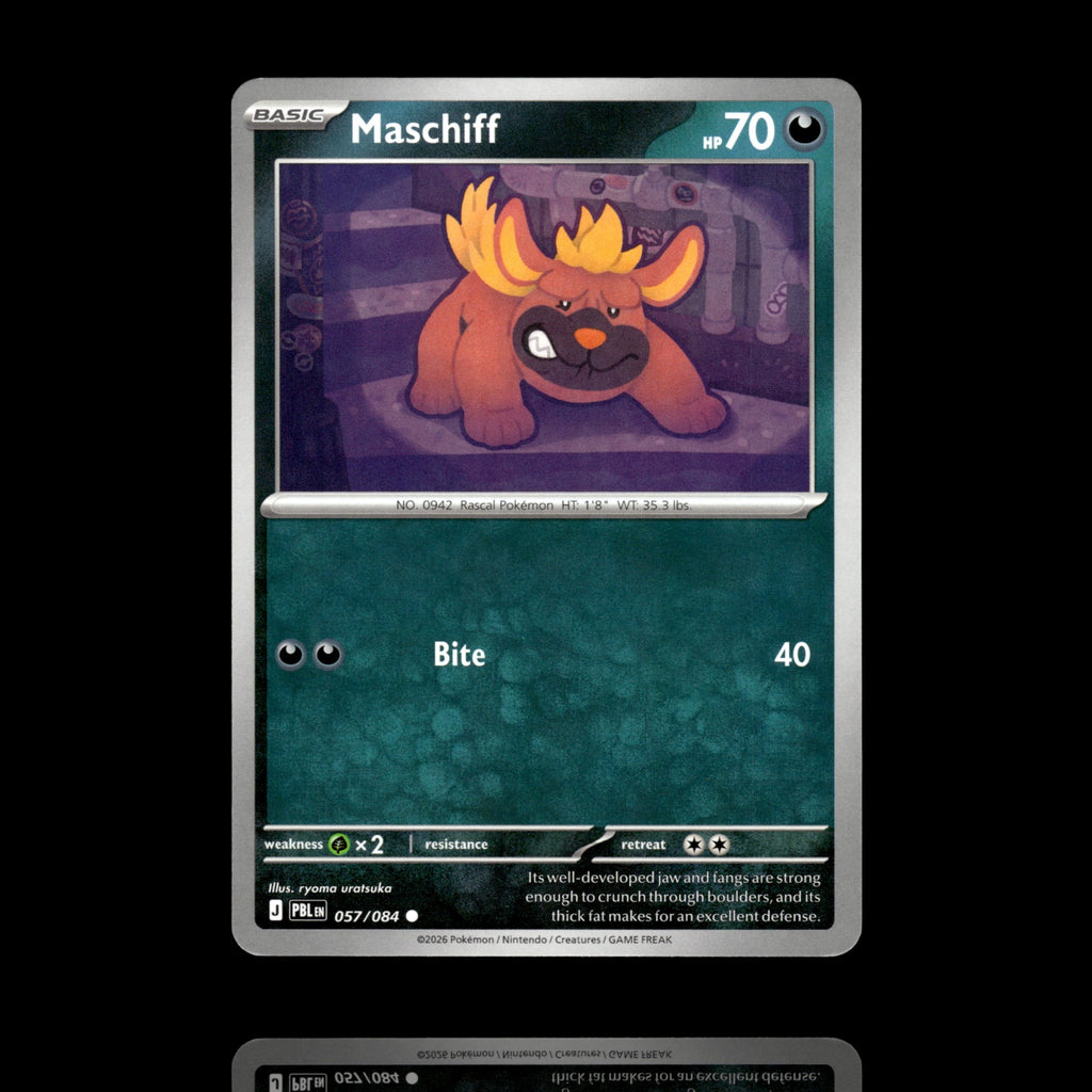 ▸ Maschiff | ME05: Pitch Black | Common | 057/084 | NM