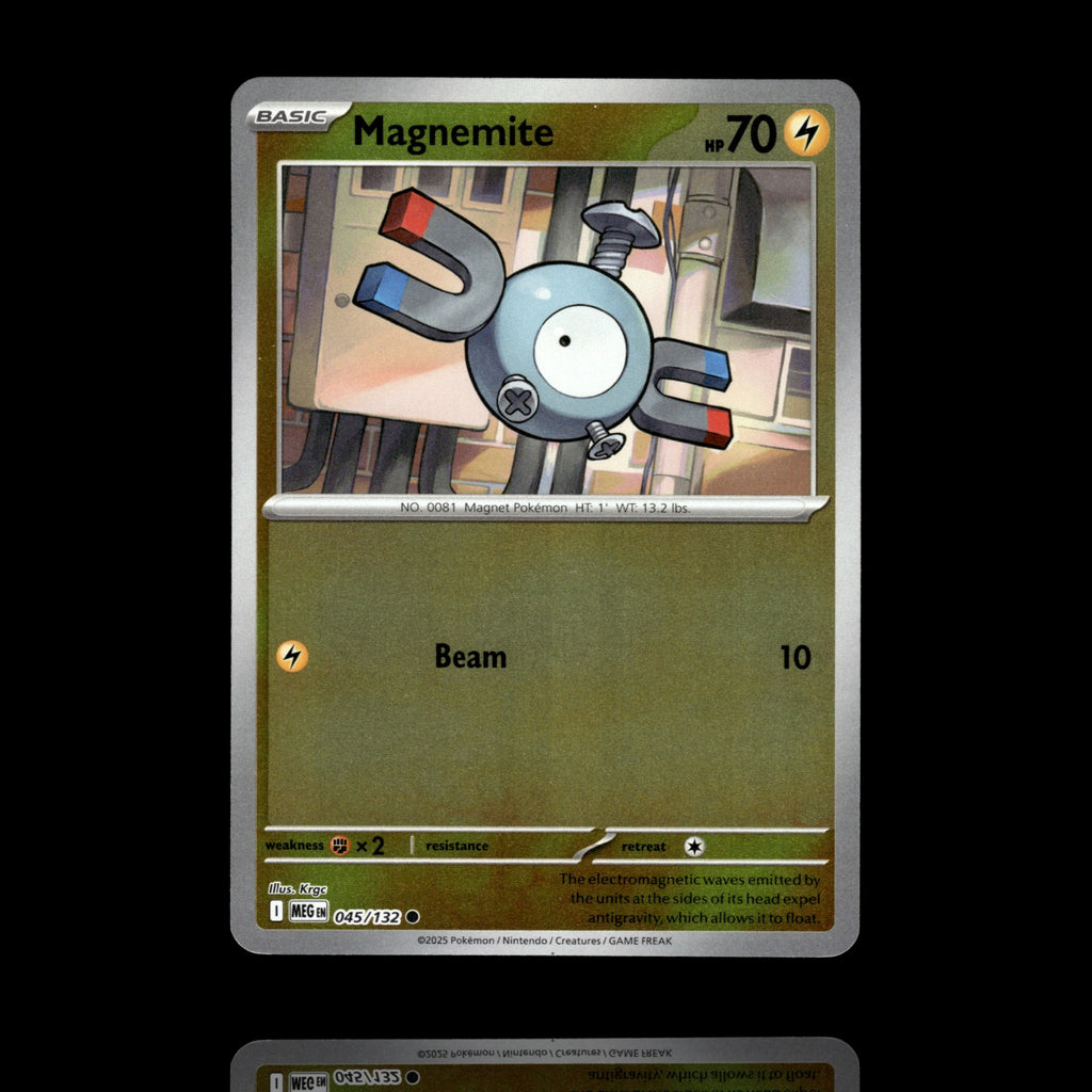 ▸ Magnemite | ME01: Mega Evolution | Reverse Holo | 045/132 | NM