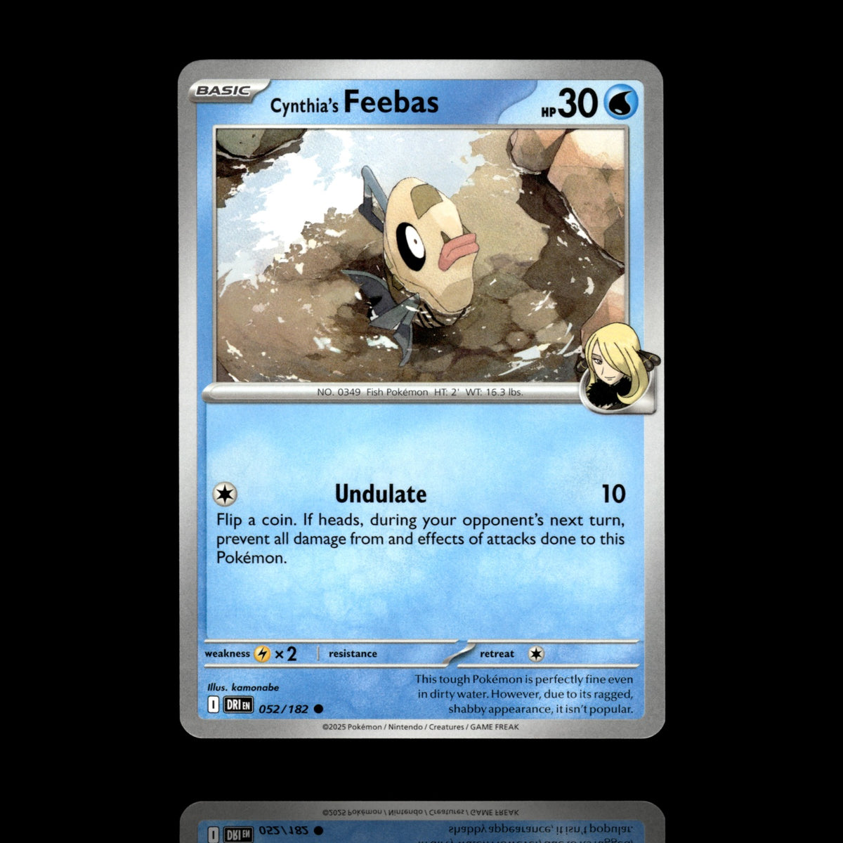 ▸ Cynthia's Feebas | SV10: Destined Rivals | Common | 052/182 | NM