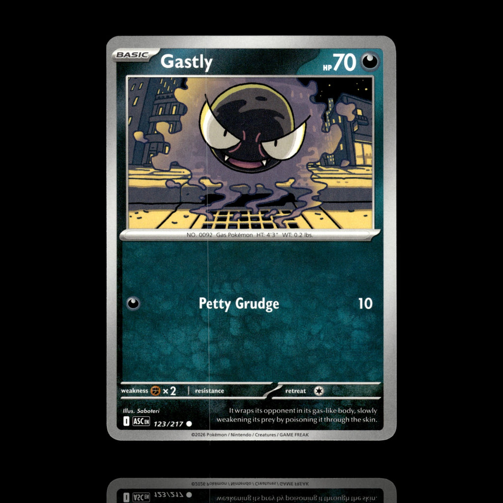 ▸ Gastly | ME: Ascended Heroes | Common | 123/217 | NM