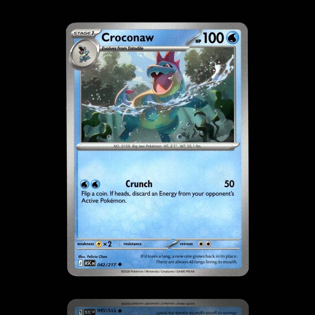 ▸ Croconaw | ME: Ascended Heroes | Uncommon | 042/217 | NM