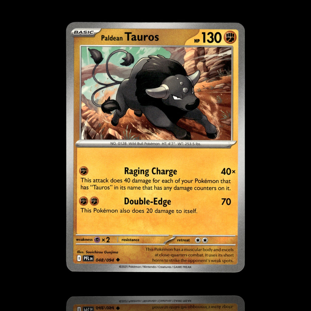 ▸ Paldean Tauros | ME02: Phantasmal Flames | Uncommon | 048/094 | NM