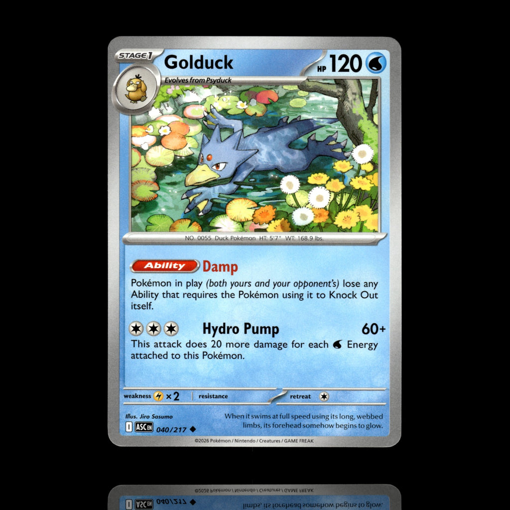▸ Golduck | ME: Ascended Heroes | Uncommon | 040/217 | NM