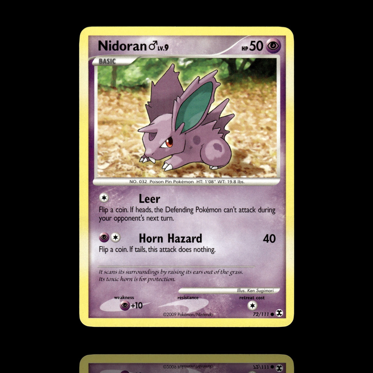 ▸ Nidoran M | Rising Rivals | Common | 72/111 | NM