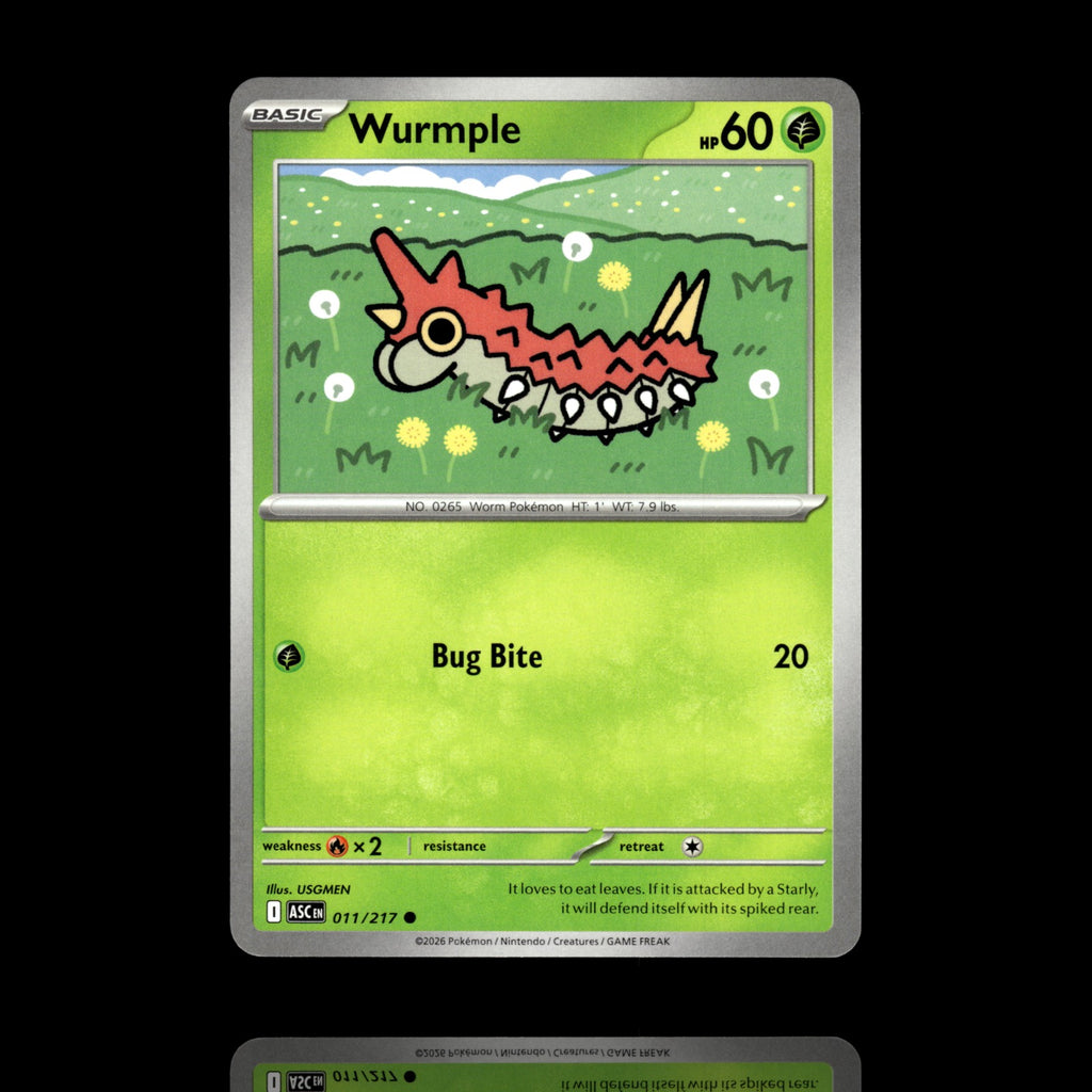 ▸ Wurmple | ME: Ascended Heroes | Common | 011/217 | NM