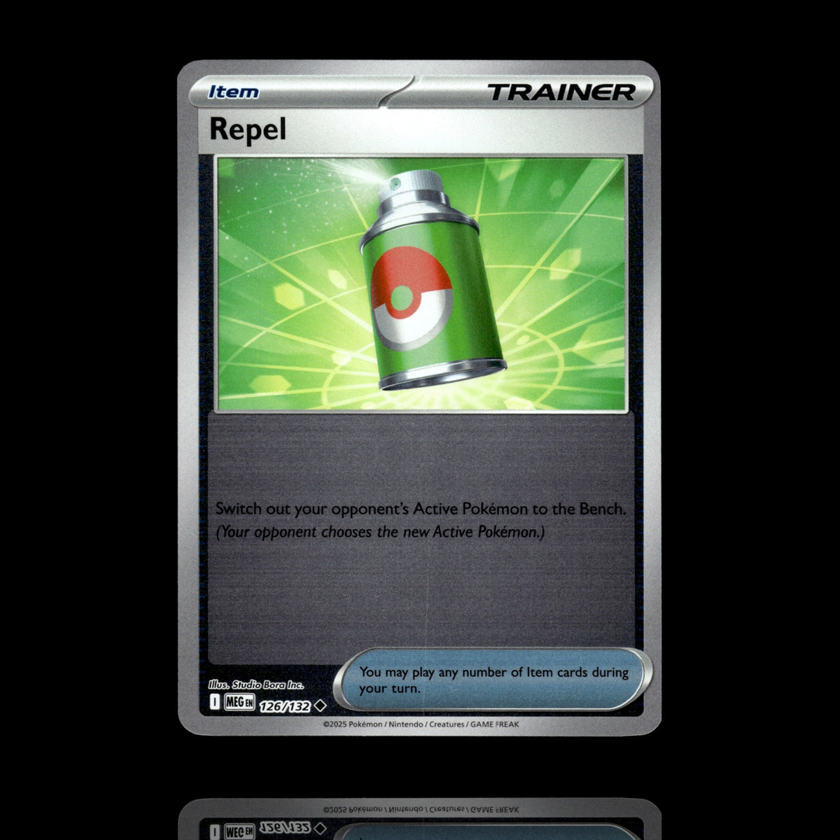 ▸ Repel | ME01: Mega Evolution | Reverse Holo | 126/132 | NM