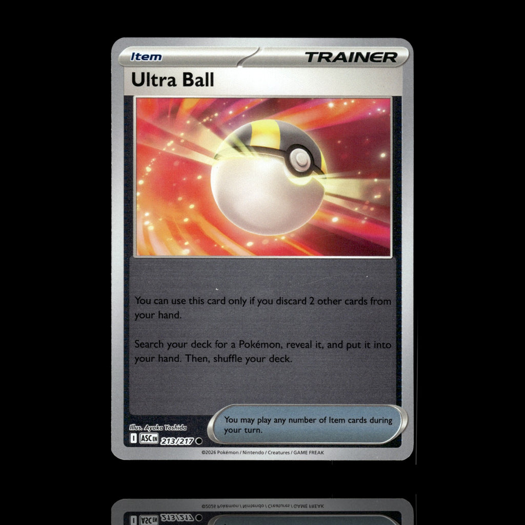 ▸ Ultra Ball | SV01: Scarlet & Violet Base Set | Reverse Holo | 196/198 | NM