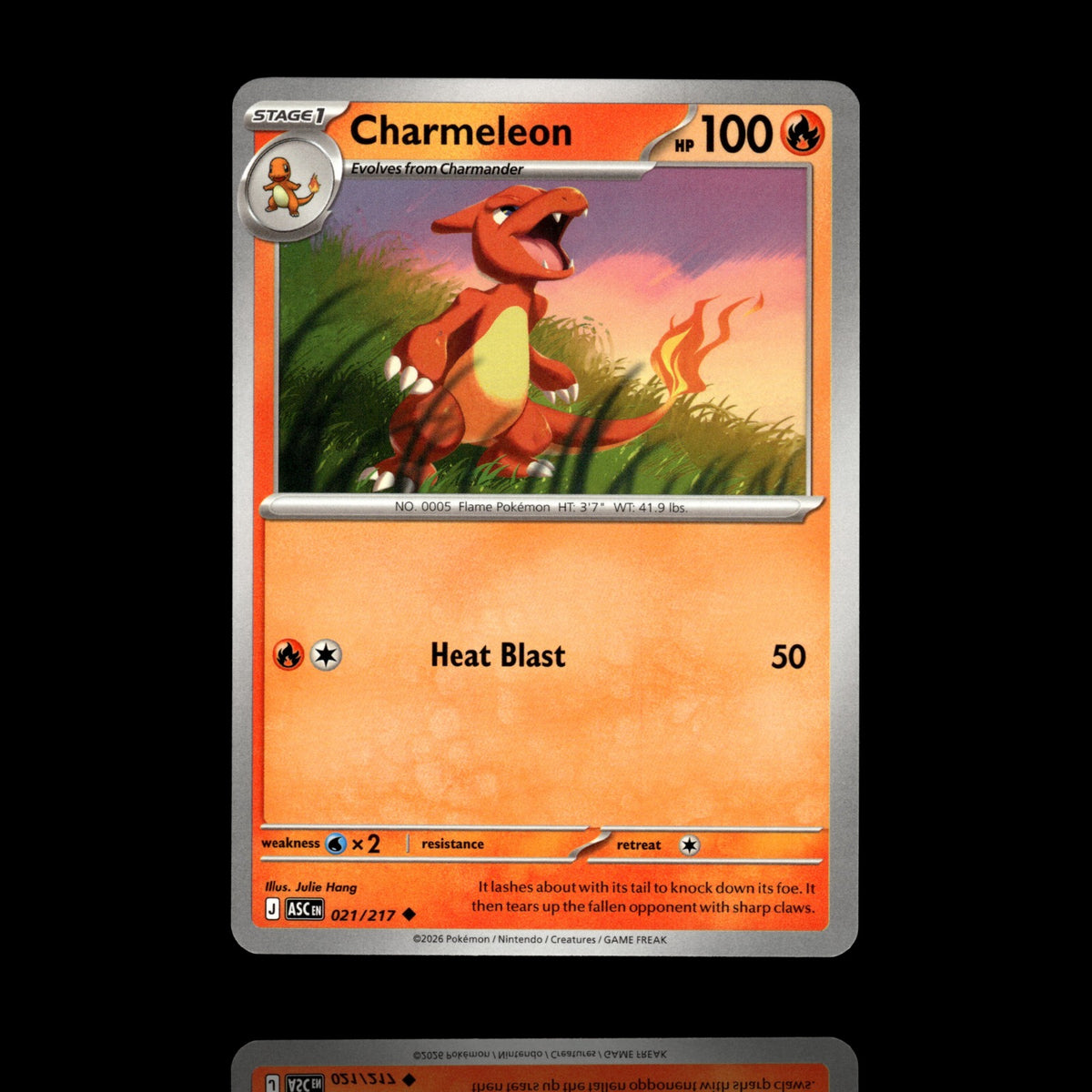 ▸ Charmeleon | ME: Ascended Heroes | Uncommon | 021/217 | NM
