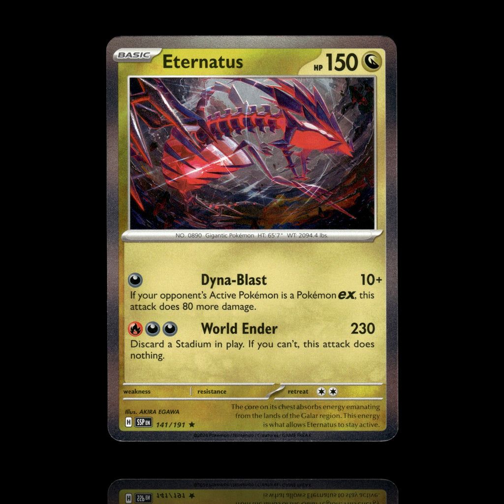 ▸ Eternatus | SV08: Surging Sparks | Rare | 141/191 | NM