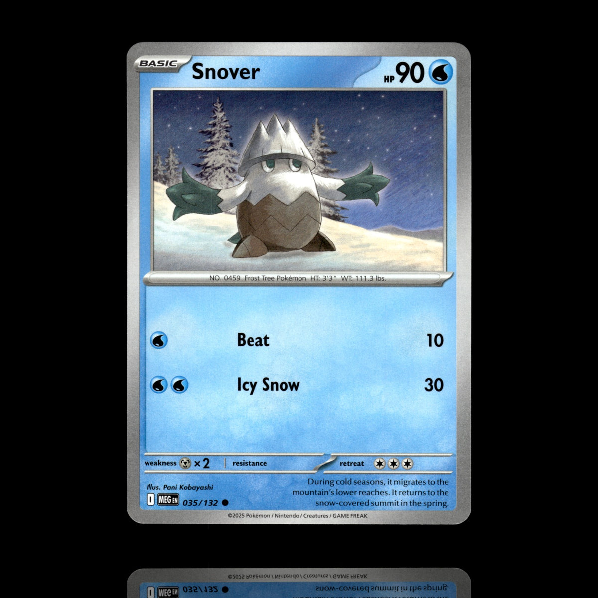▸ Snover | ME01: Mega Evolution | Common | 035/132 | NM