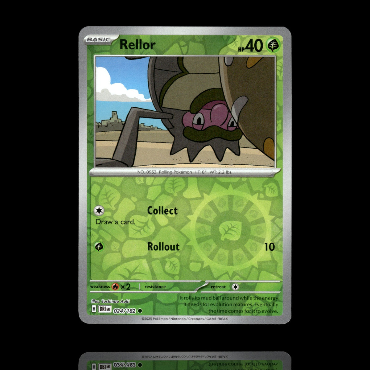 ▸ Rellor | SV10: Destined Rivals | Reverse Holo | 024/182 | NM