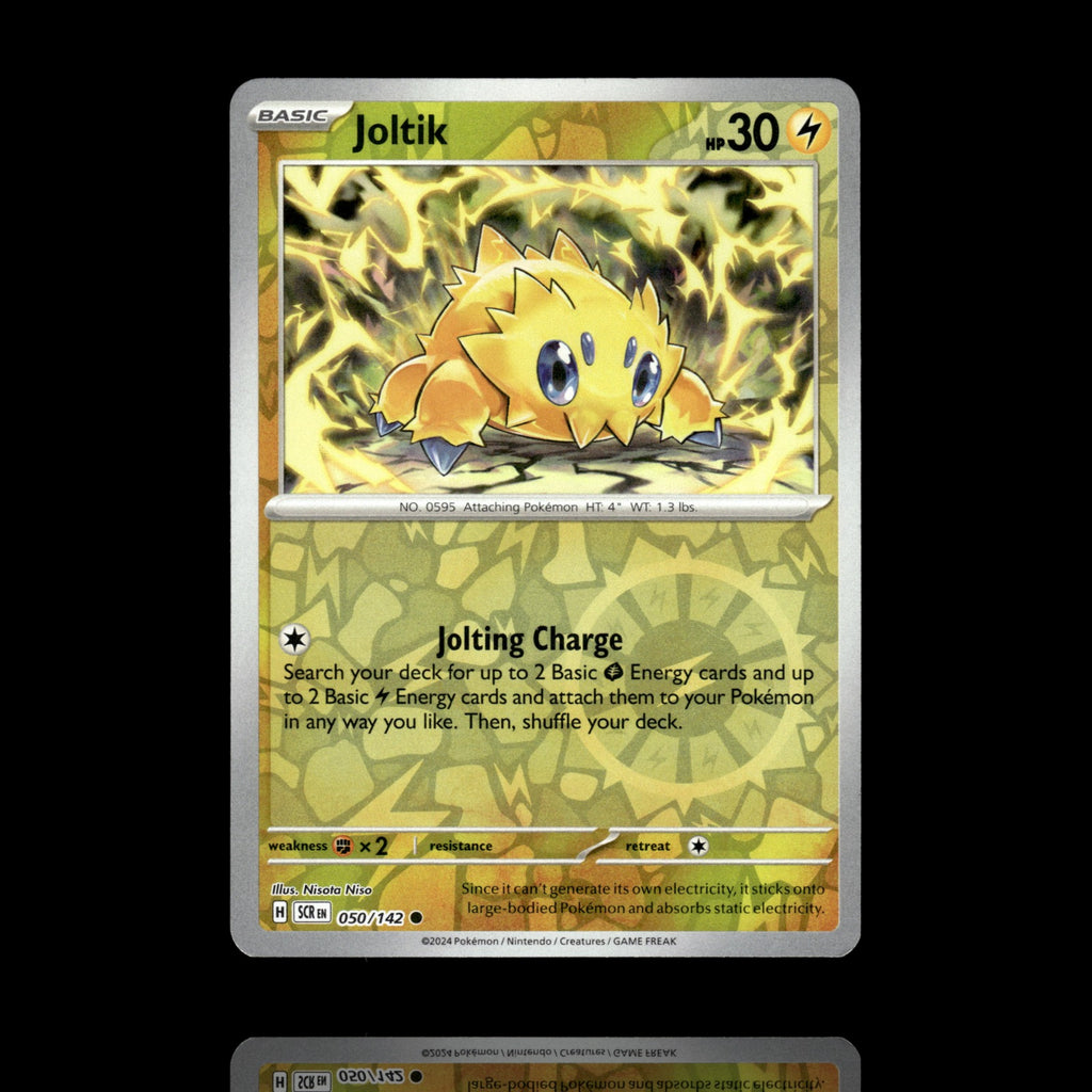 ▸ Joltik | SV07: Stellar Crown | Reverse Holo | 050/142 | NM