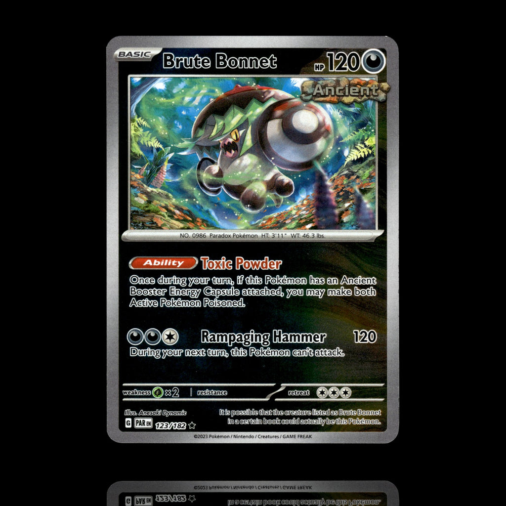 ▸ Brute Bonnet | SV04: Paradox Rift | Reverse Holo | 123/182 | NM