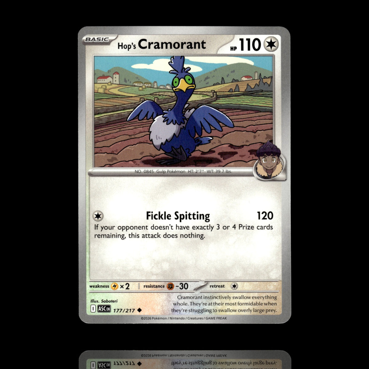 ▸ Hop's Cramorant | ME: Ascended Heroes | Uncommon | 177/217 | NM