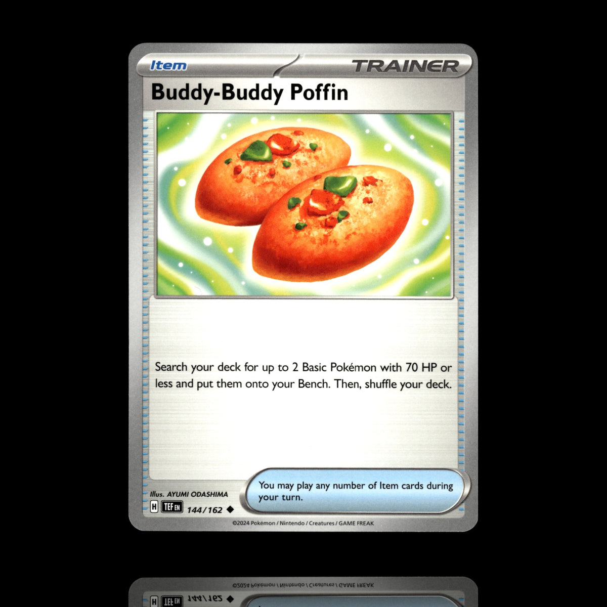 ▸ Buddy-Buddy Poffin | SV05: Temporal Forces | Uncommon | 144/162 | NM