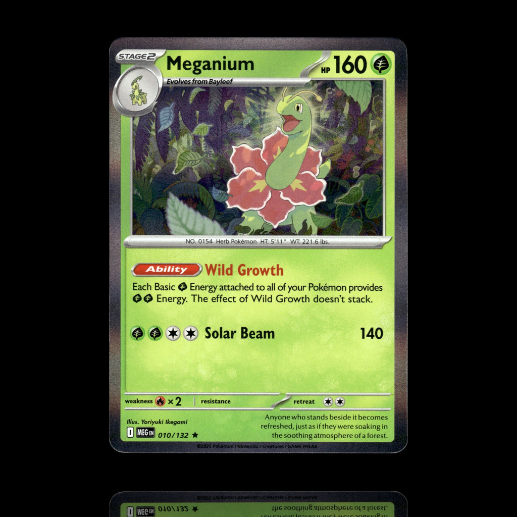 ▸ Meganium | ME01: Mega Evolution | Rare | 010/132 | NM
