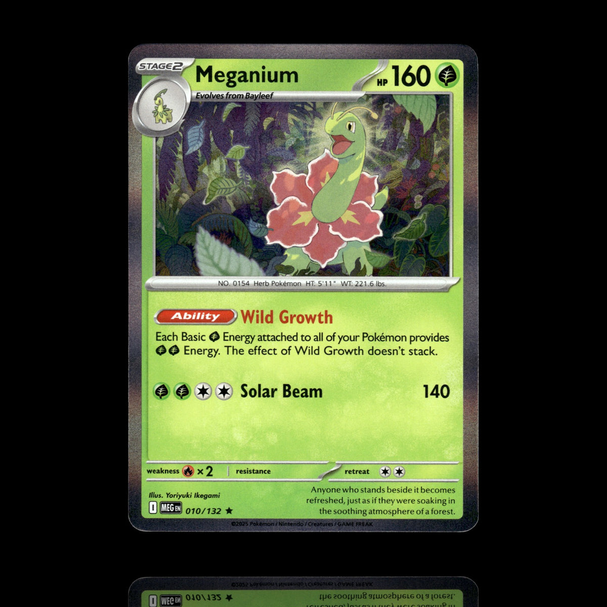 ▸ Meganium | ME01: Mega Evolution | Rare | 010/132 | NM