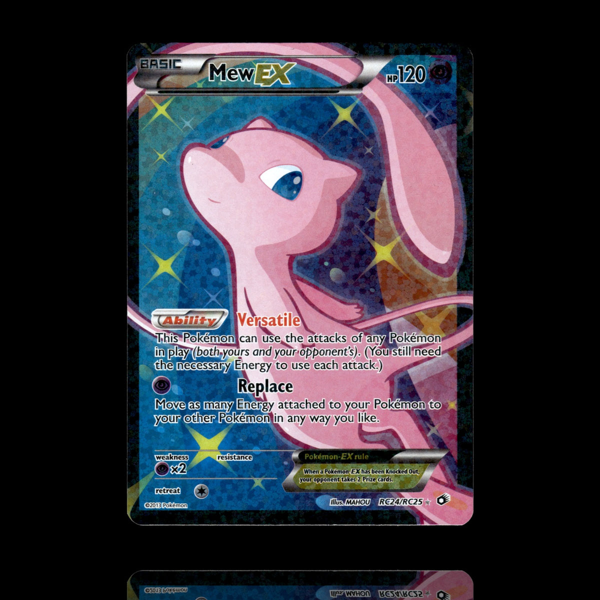 ▸ Mew EX Full Art | Legendary Treasures: Radiant Collection | RC24/RC25 | LP