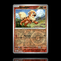 ▸ Growlithe | SV: Scarlet & Violet 151 | Reverse Holo | 058/165 | NM