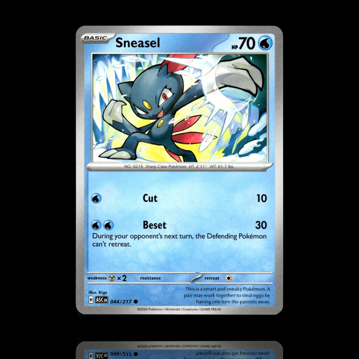 ▸ Sneasel | ME: Ascended Heroes | Common | 044/217 | NM