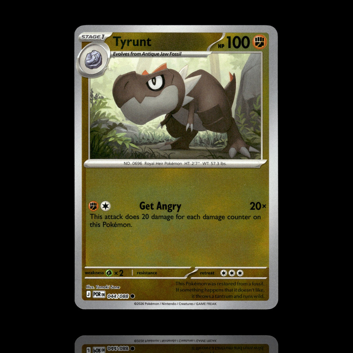 ▸ Tyrunt | ME03: Perfect Order | Reverse Holo | 044/088 | NM