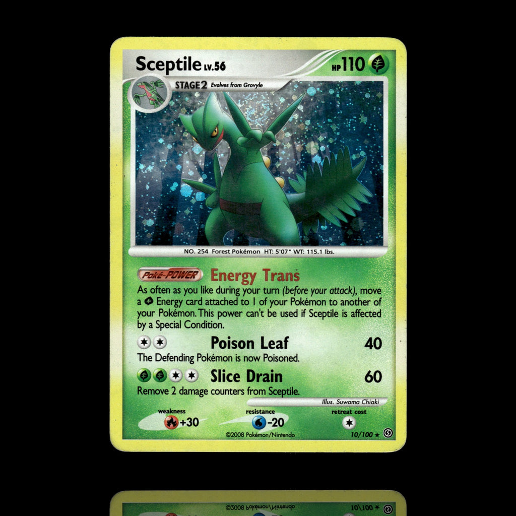 ▸ Sceptile | Stormfront | Holo Rare | 10/100 | HP