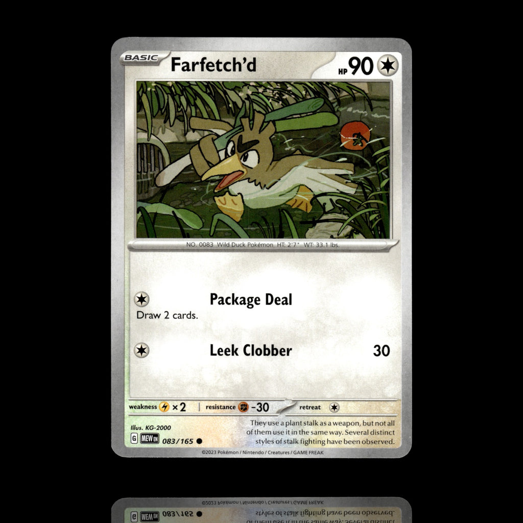 ▸ Farfetch'd | SV: Scarlet & Violet 151 | Common | 083/165 | NM