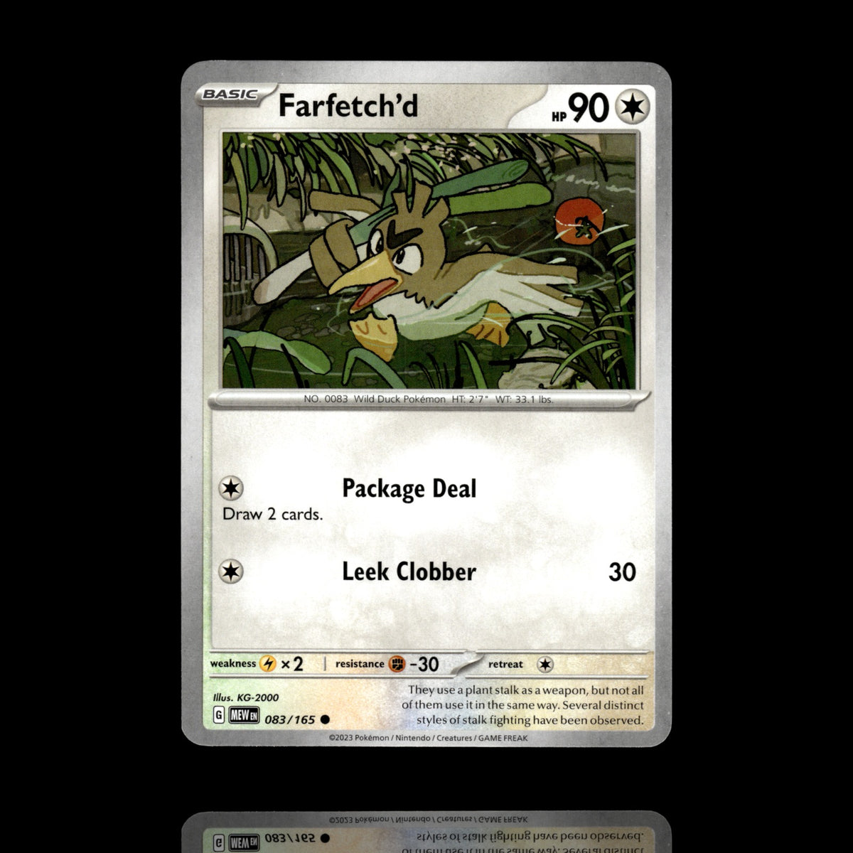 ▸ Farfetch'd | SV: Scarlet & Violet 151 | Common | 083/165 | NM