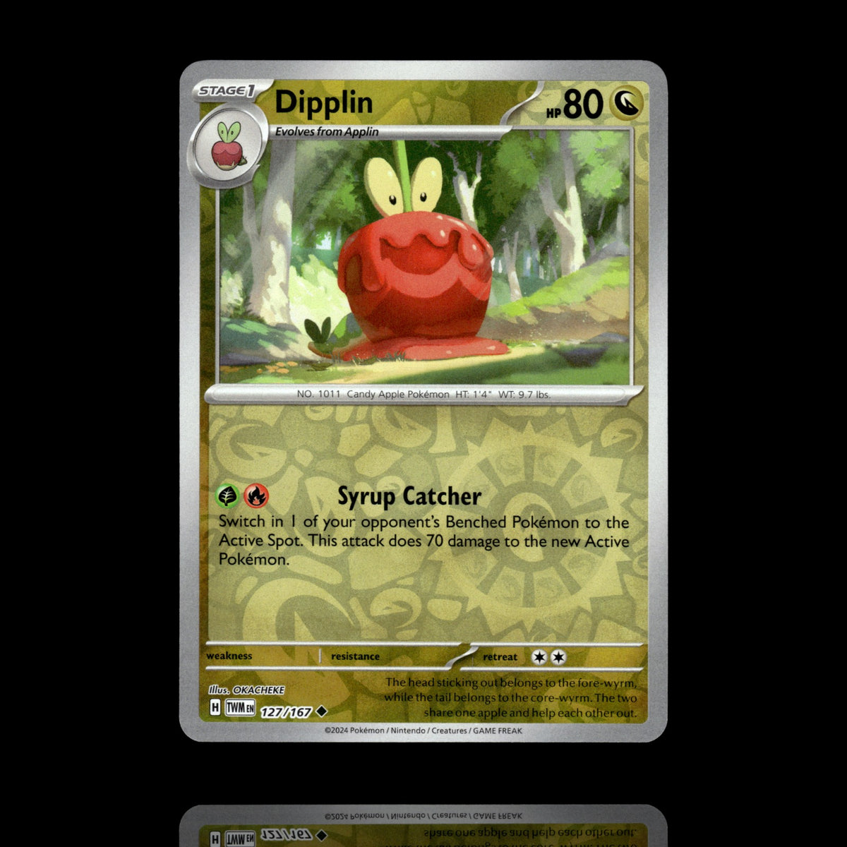 ▸ Dipplin | SV06: Twilight Masquerade | Reverse Holo | 127/167 | NM