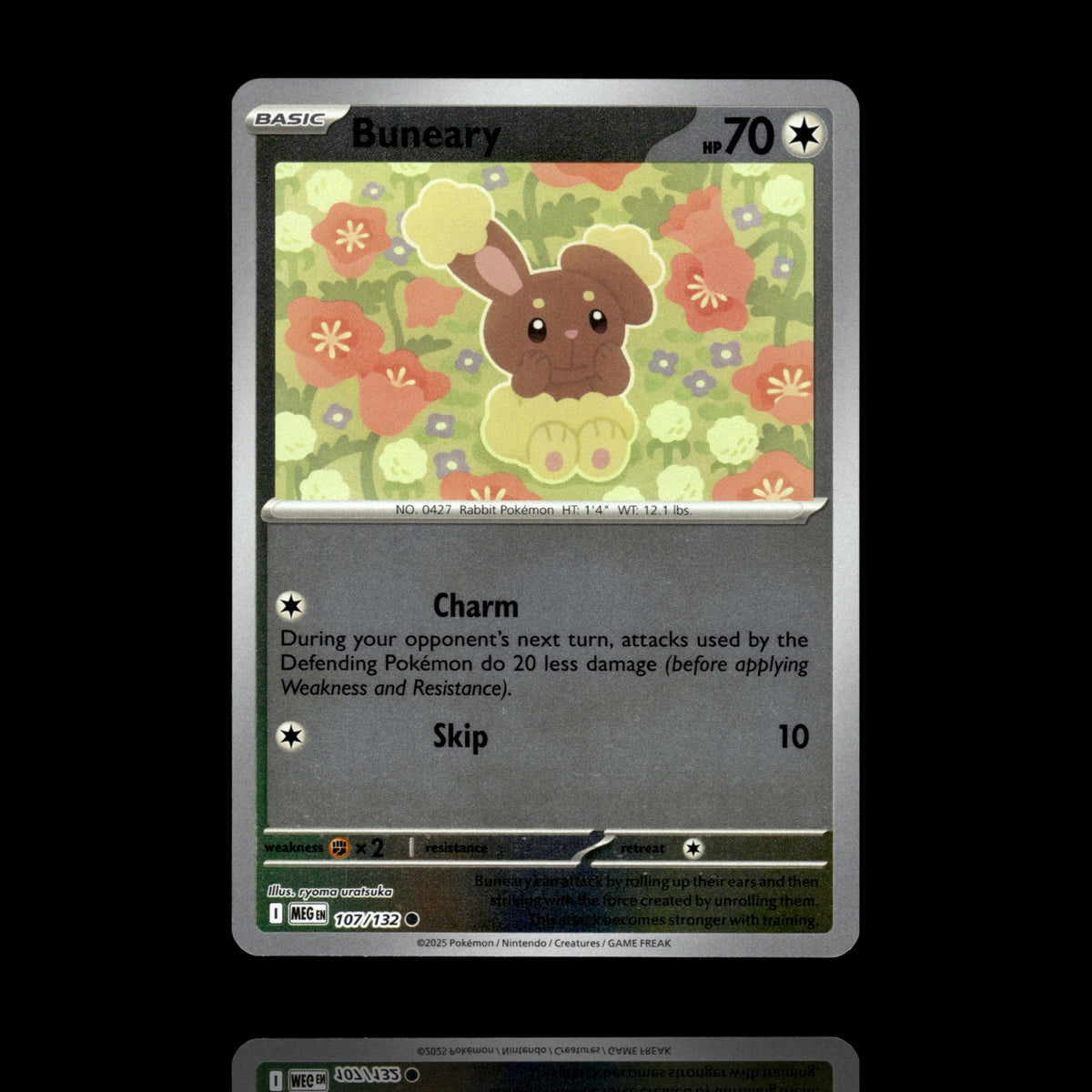 ▸ Buneary | ME01: Mega Evolution | Reverse Holo | 107/132 | NM