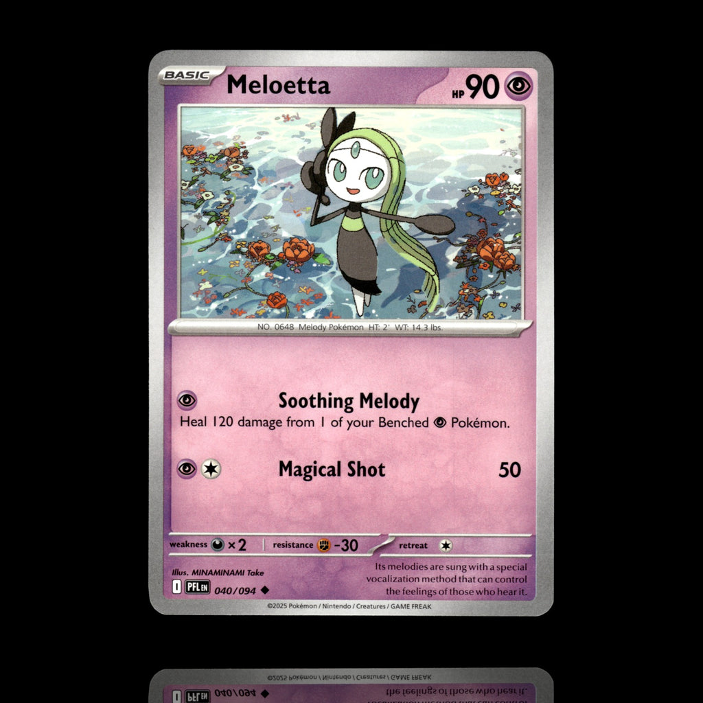 ▸ Meloetta | ME02: Phantasmal Flames | Uncommon | 040/094 | NM