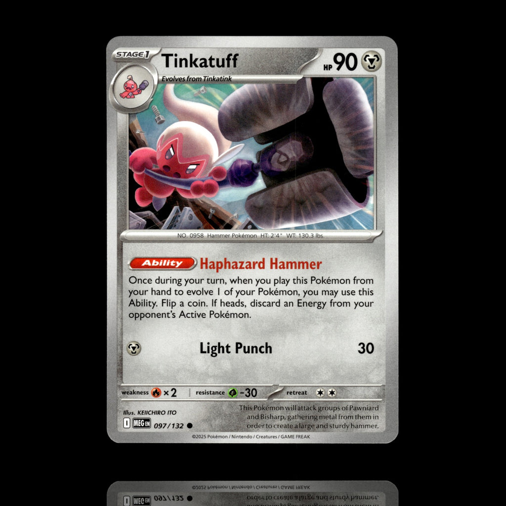 ▸ Tinkatuff | ME01: Mega Evolution | Common | 097/132 | NM